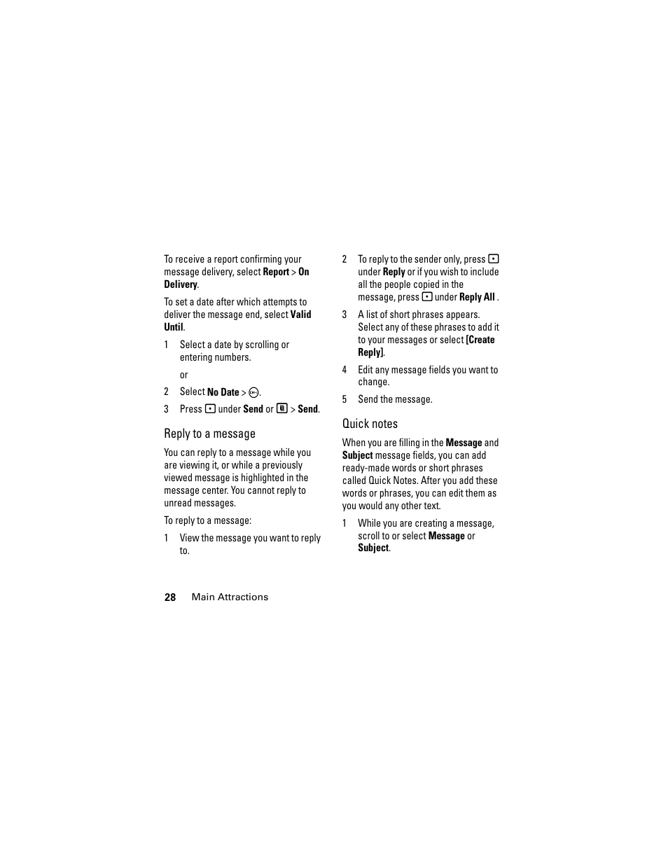 Motorola i335 User Manual | Page 32 / 99