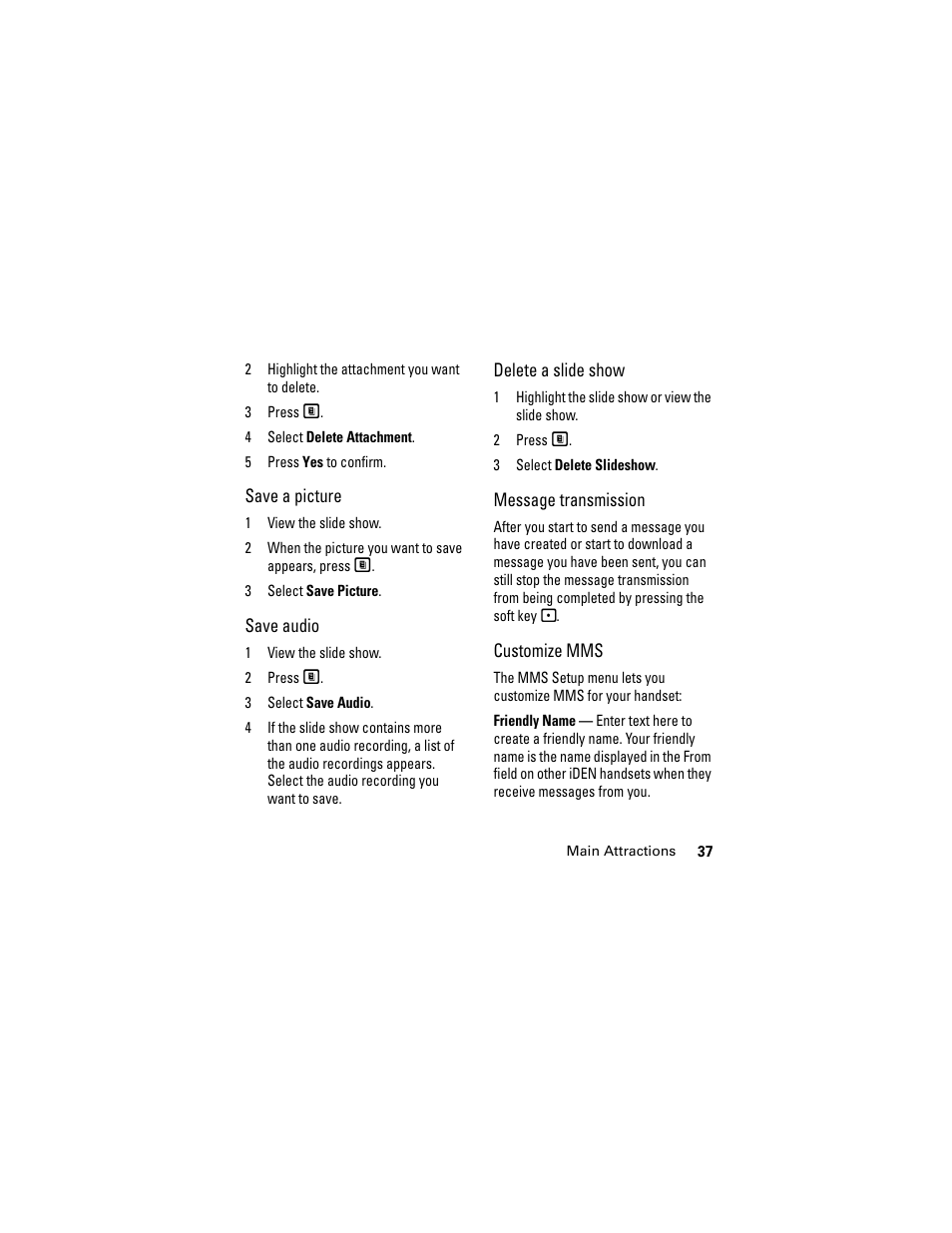 Motorola i335 User Manual | Page 41 / 99