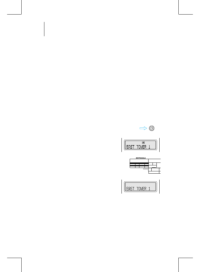 21 general radio features operation (cont.), Scan operation | Motorola PRIVACY PLUS B7 User Manual | Page 23 / 76