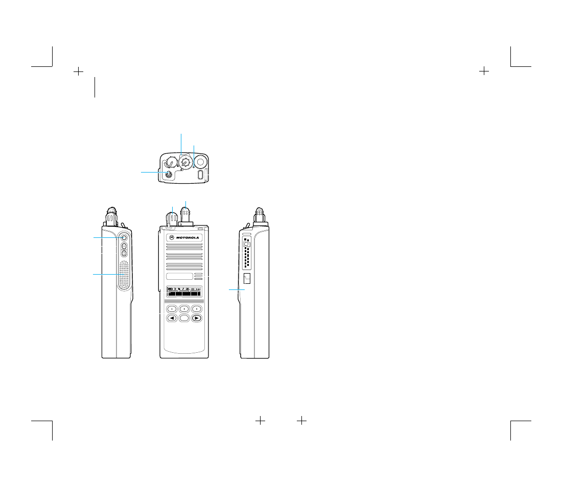 8getting started (cont.), Mtx series radio – model b5 | Motorola PRIVACY PLUS B7 User Manual | Page 9 / 76