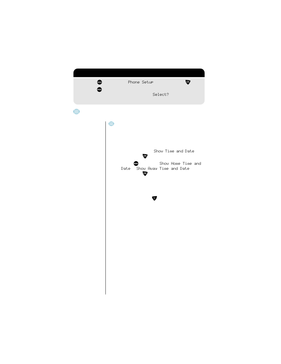 Managing time and date settings, View the time and date | Motorola 9500 User Manual | Page 150 / 226