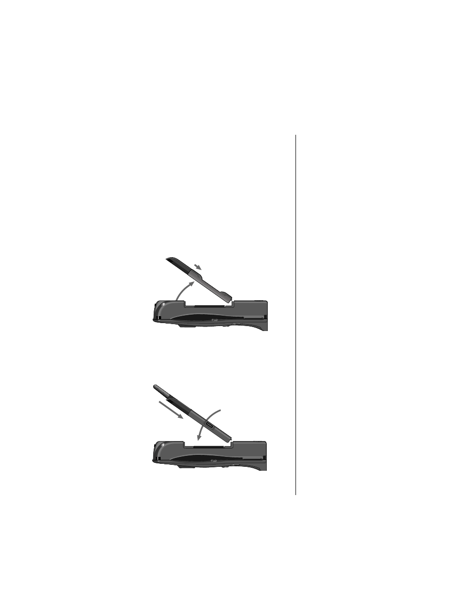 Installing the cellular cassette, Insert the cellular cassette | Motorola 9500 User Manual | Page 43 / 226