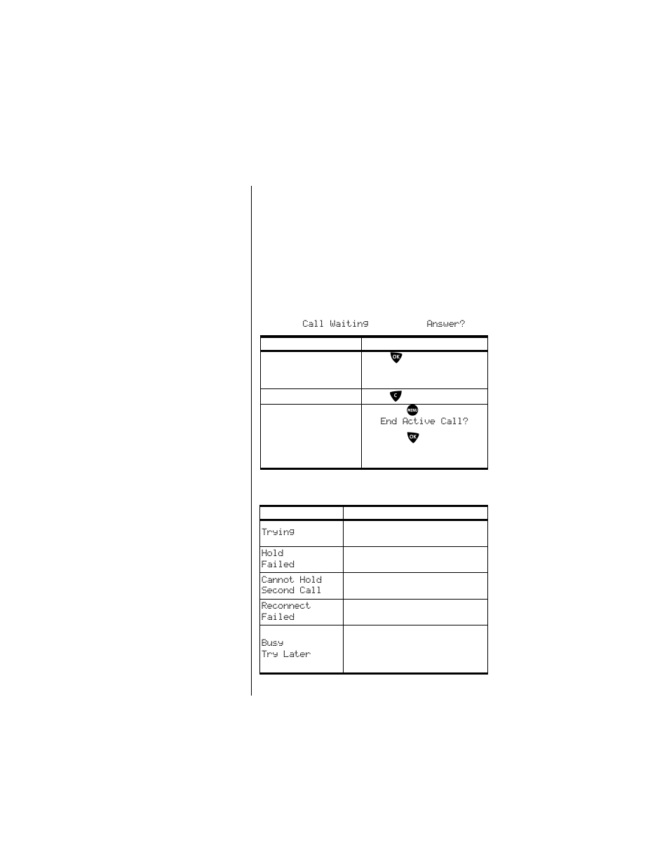 Using call waiting | Motorola 9500 User Manual | Page 62 / 226