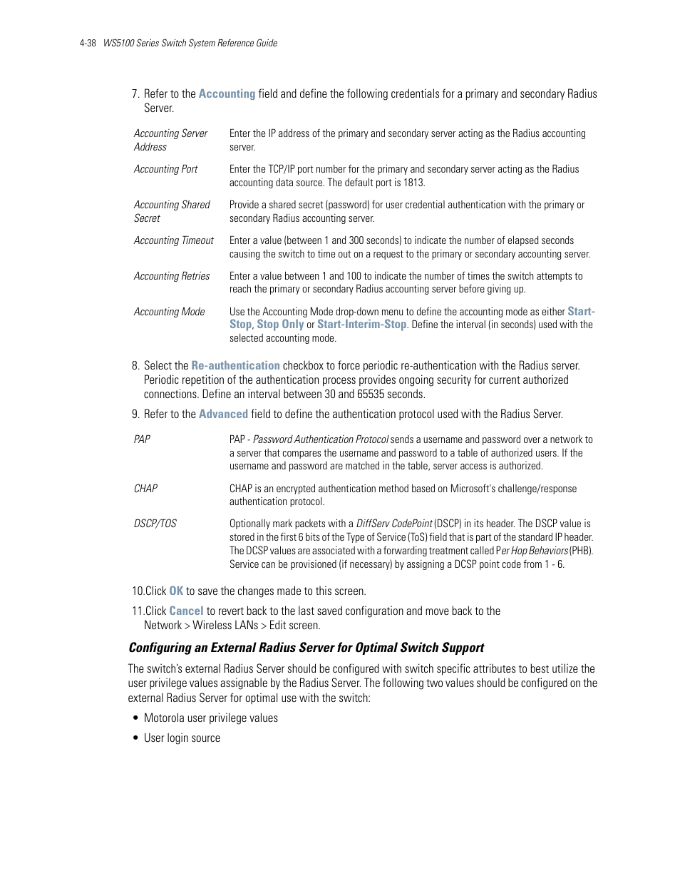 Motorola Series Switch WS5100 User Manual | Page 112 / 364