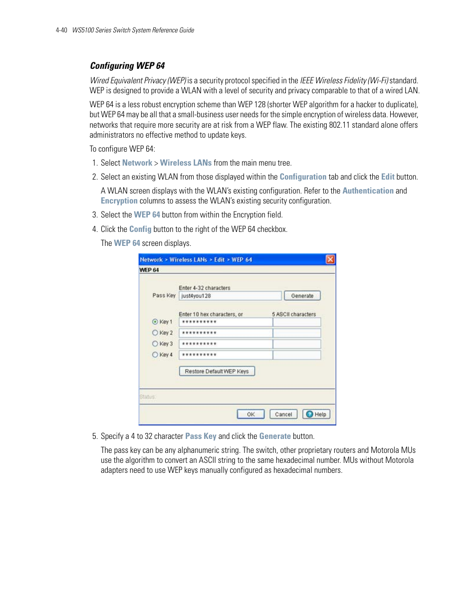 Motorola Series Switch WS5100 User Manual | Page 114 / 364