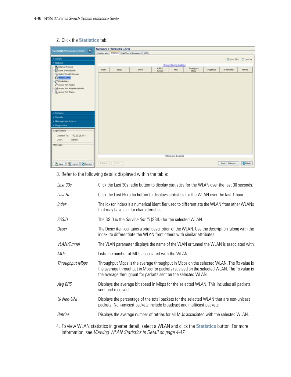 Motorola Series Switch WS5100 User Manual | Page 120 / 364