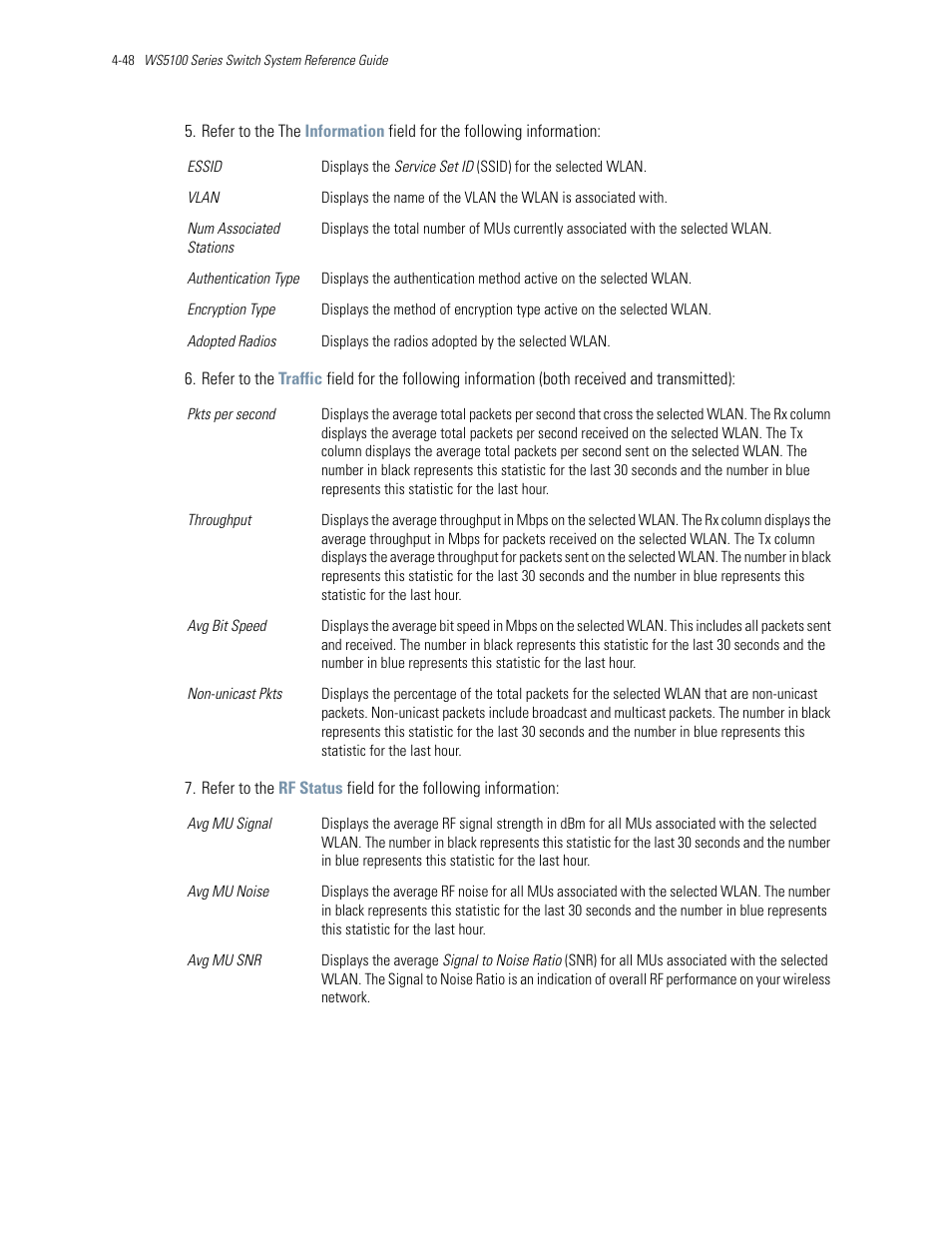 Motorola Series Switch WS5100 User Manual | Page 122 / 364