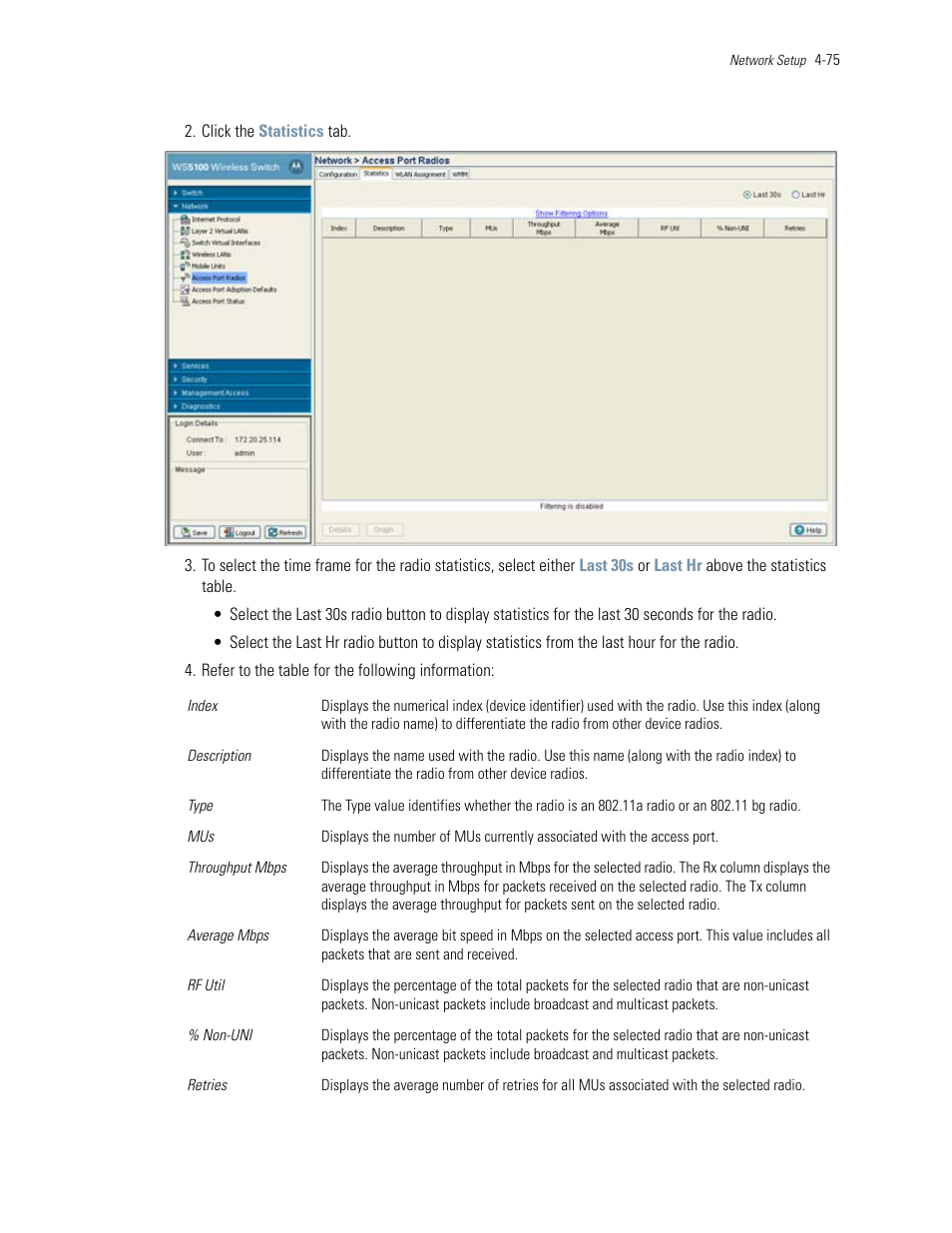 Motorola Series Switch WS5100 User Manual | Page 149 / 364