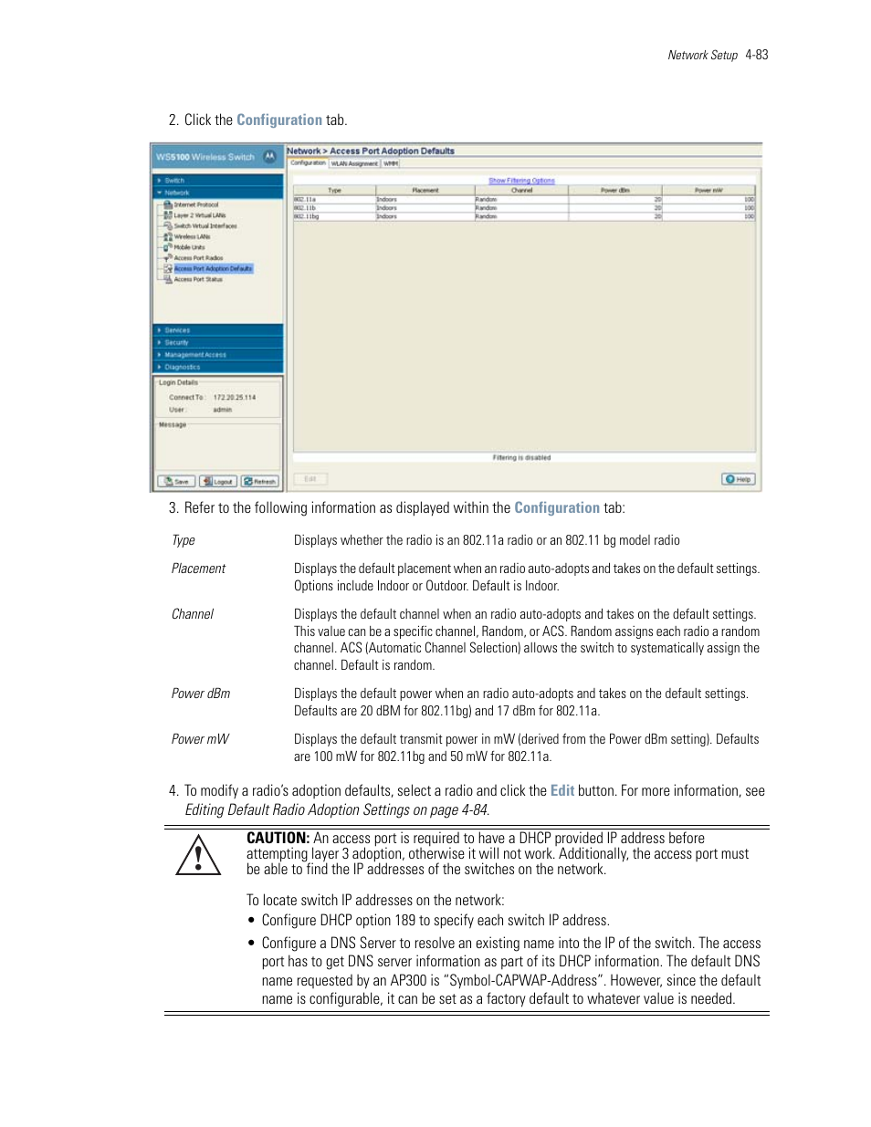 Motorola Series Switch WS5100 User Manual | Page 157 / 364