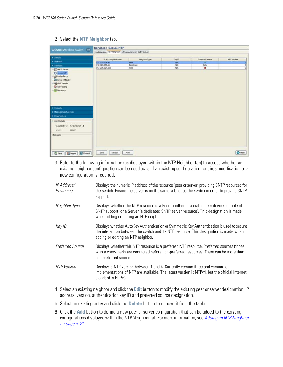 Motorola Series Switch WS5100 User Manual | Page 190 / 364