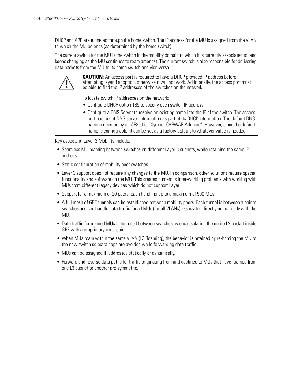 Motorola Series Switch WS5100 User Manual | Page 206 / 364