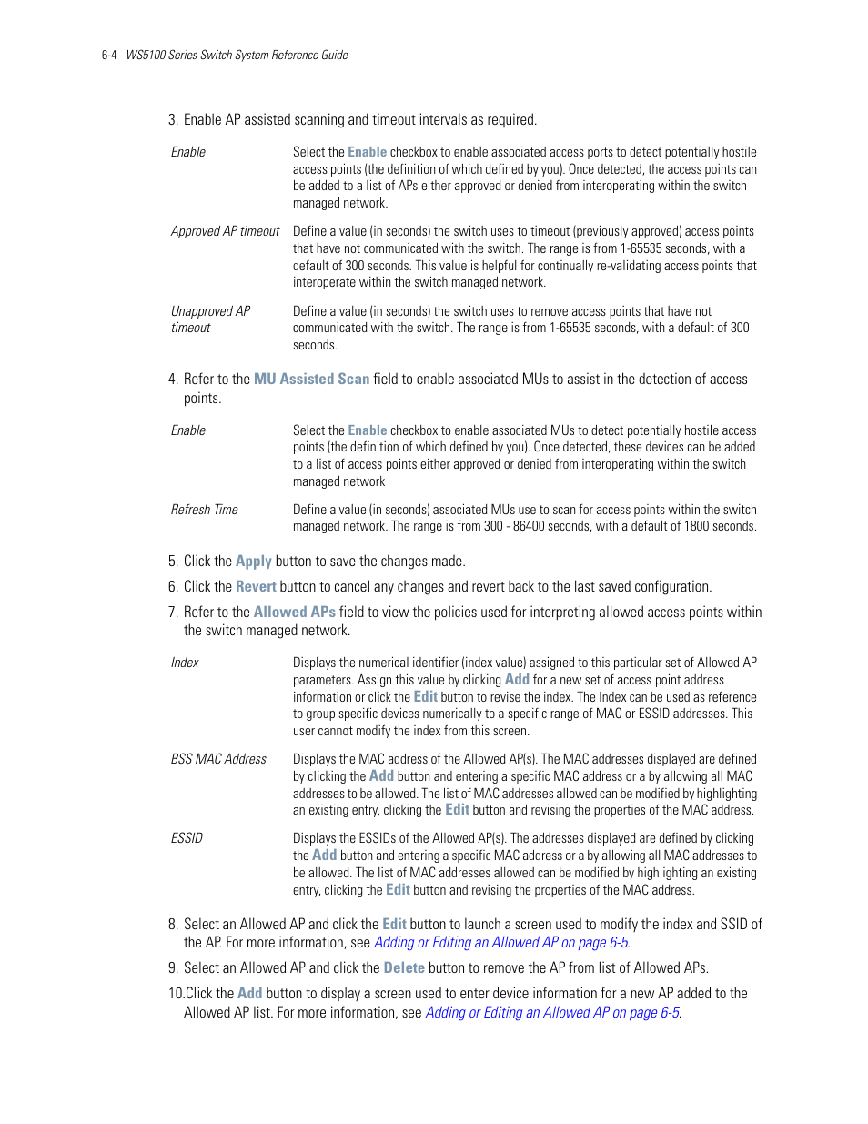 Motorola Series Switch WS5100 User Manual | Page 228 / 364