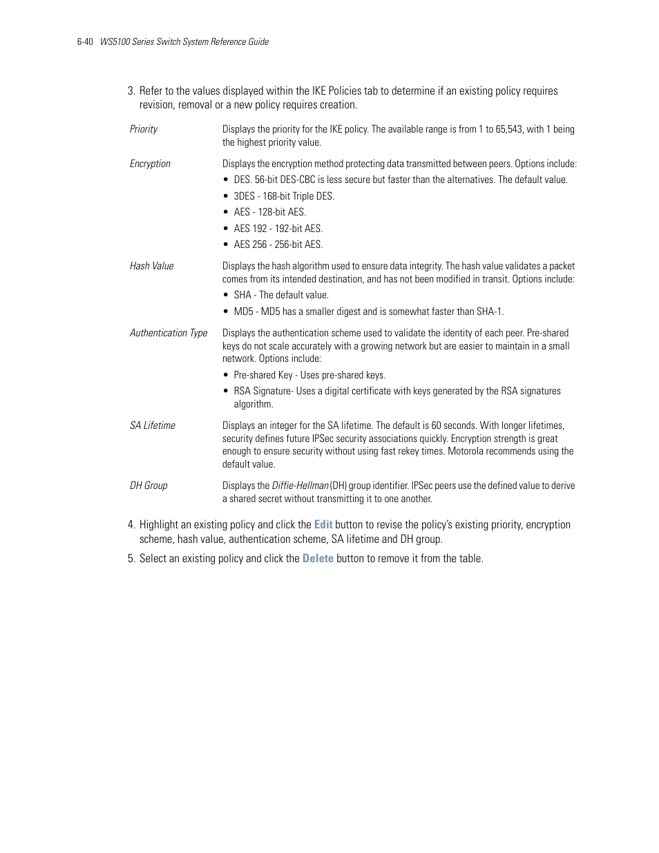 Motorola Series Switch WS5100 User Manual | Page 264 / 364