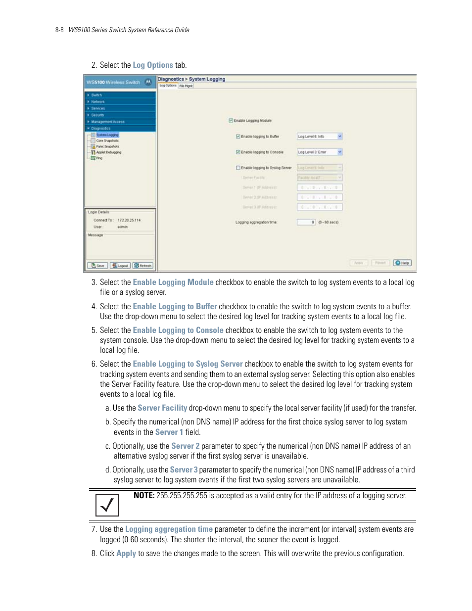 Motorola Series Switch WS5100 User Manual | Page 344 / 364