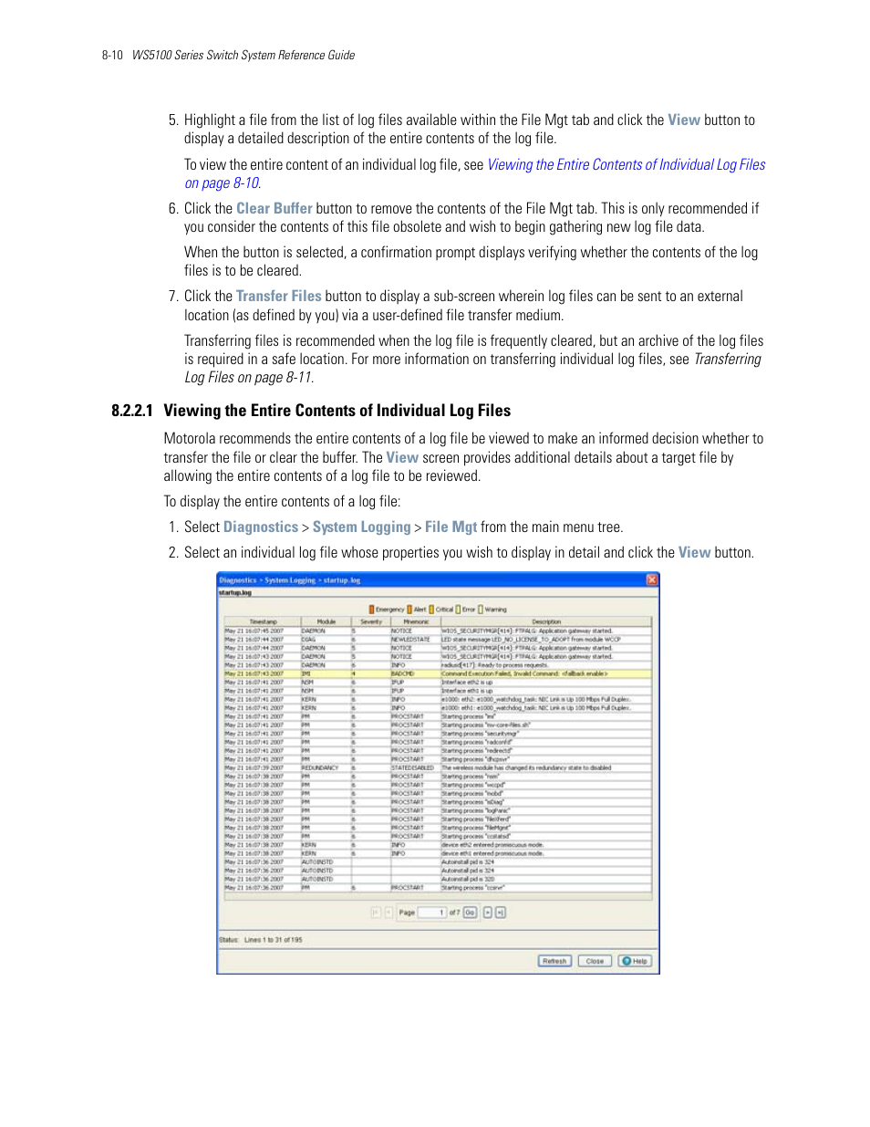 Motorola Series Switch WS5100 User Manual | Page 346 / 364