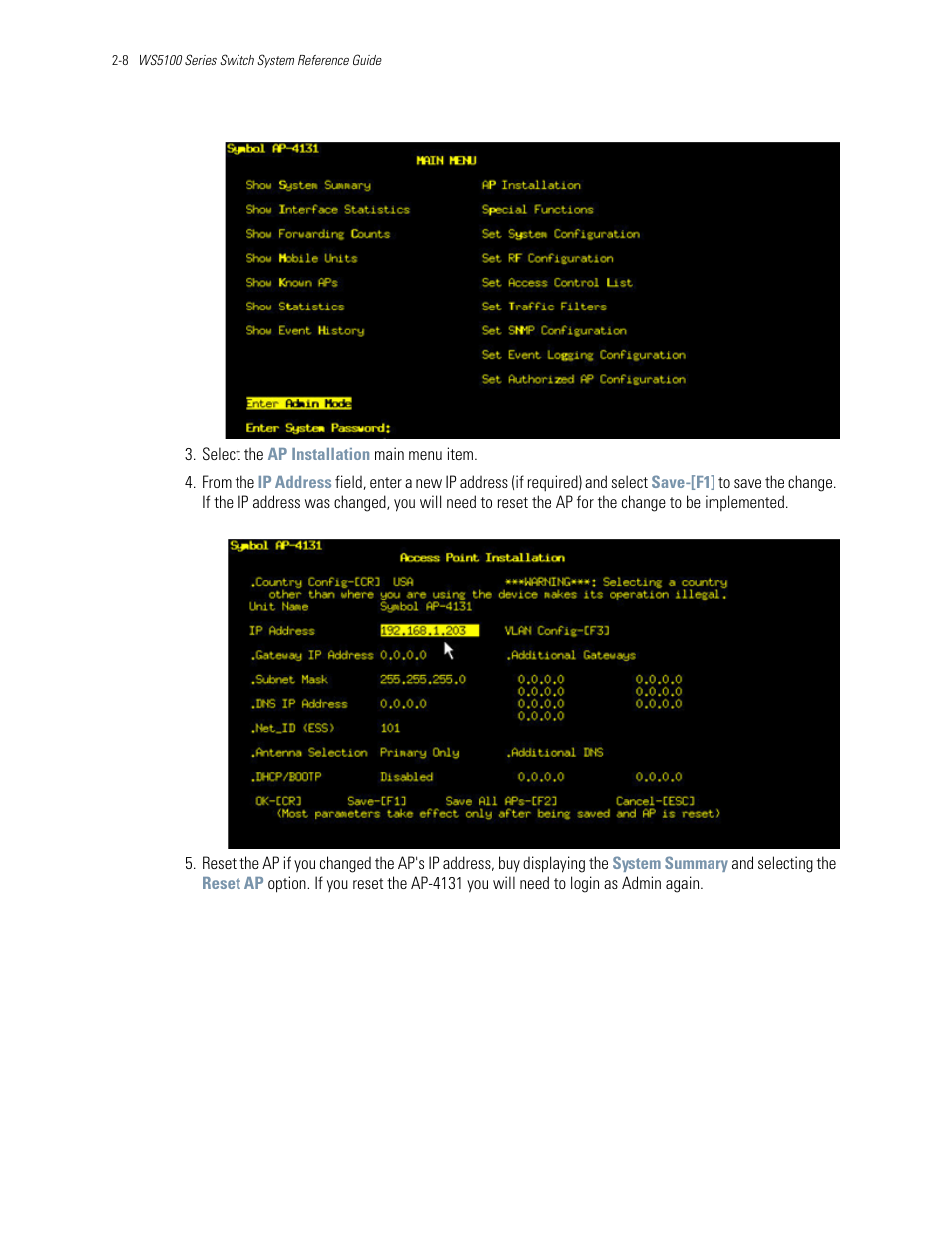 Motorola Series Switch WS5100 User Manual | Page 42 / 364