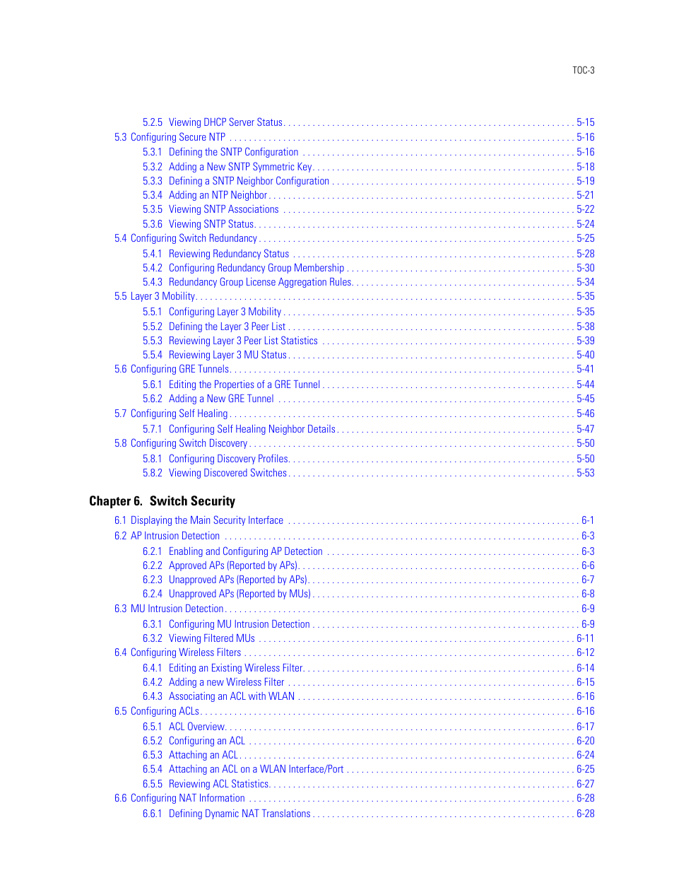 Motorola Series Switch WS5100 User Manual | Page 5 / 364