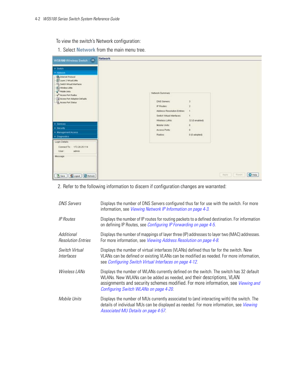 Motorola Series Switch WS5100 User Manual | Page 76 / 364