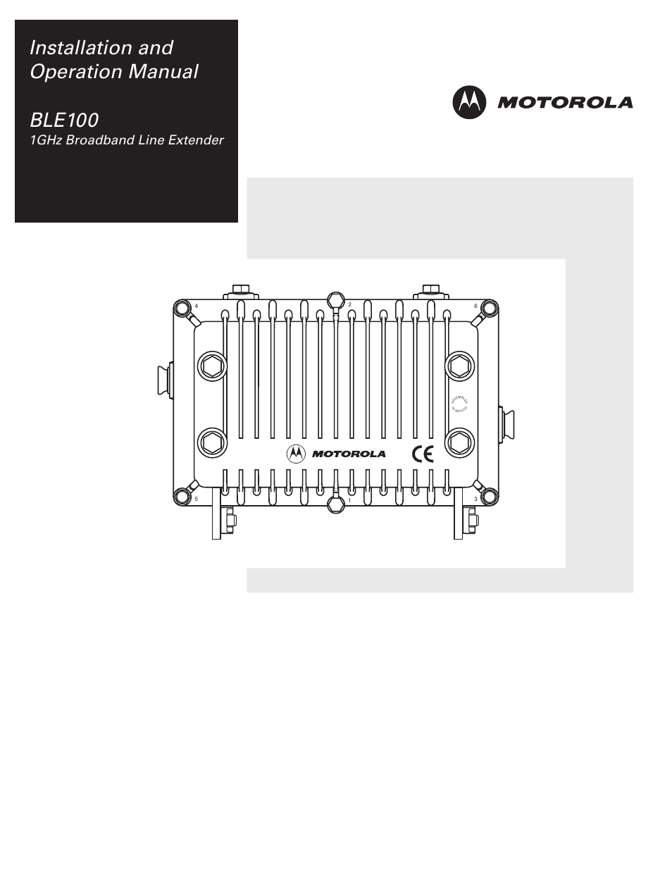 Motorola BLE100 User Manual | 48 pages