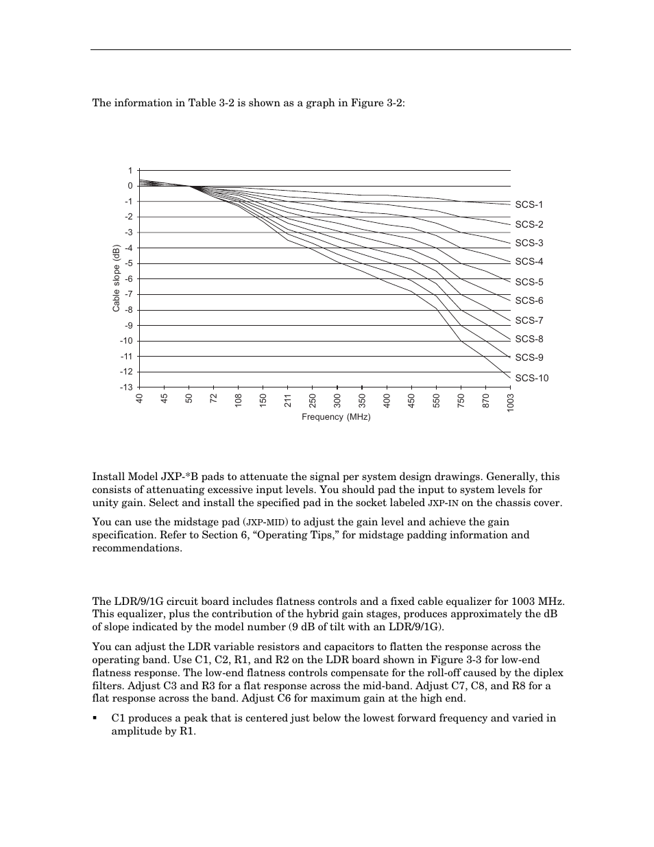 Input and midstage pads, Flatness control | Motorola BLE100 User Manual | Page 28 / 48