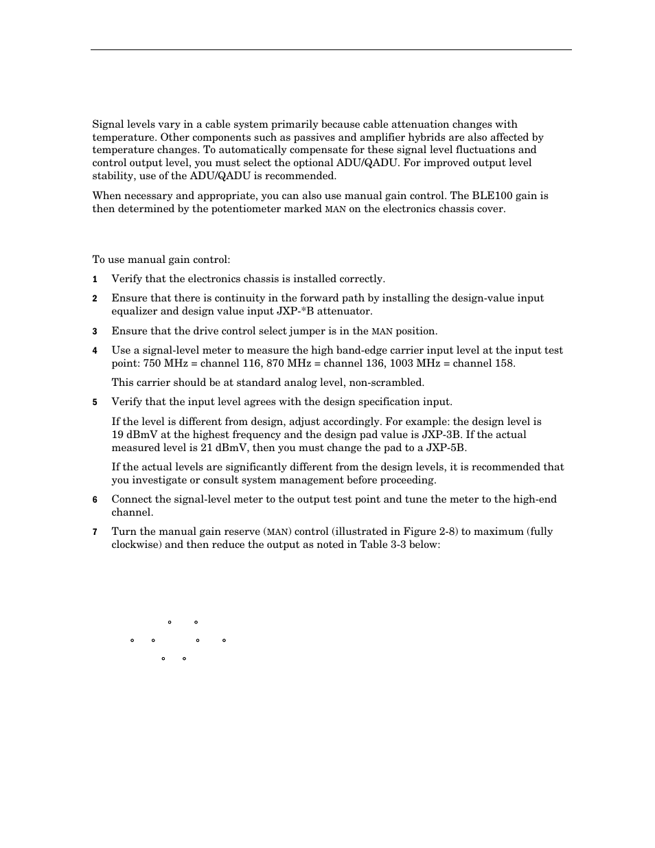 Amplifier level control | Motorola BLE100 User Manual | Page 30 / 48