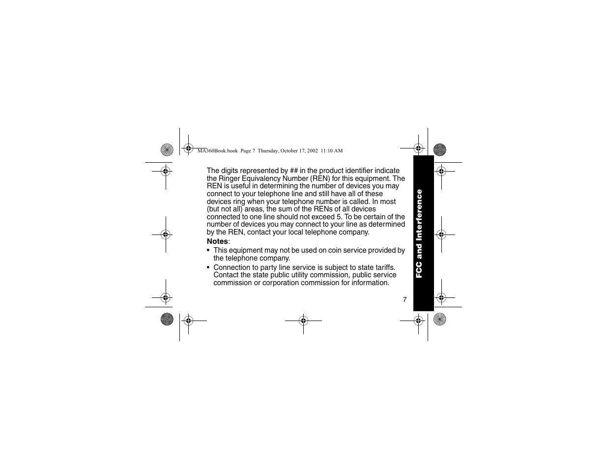 Motorola MA360 Series User Manual | Page 11 / 68