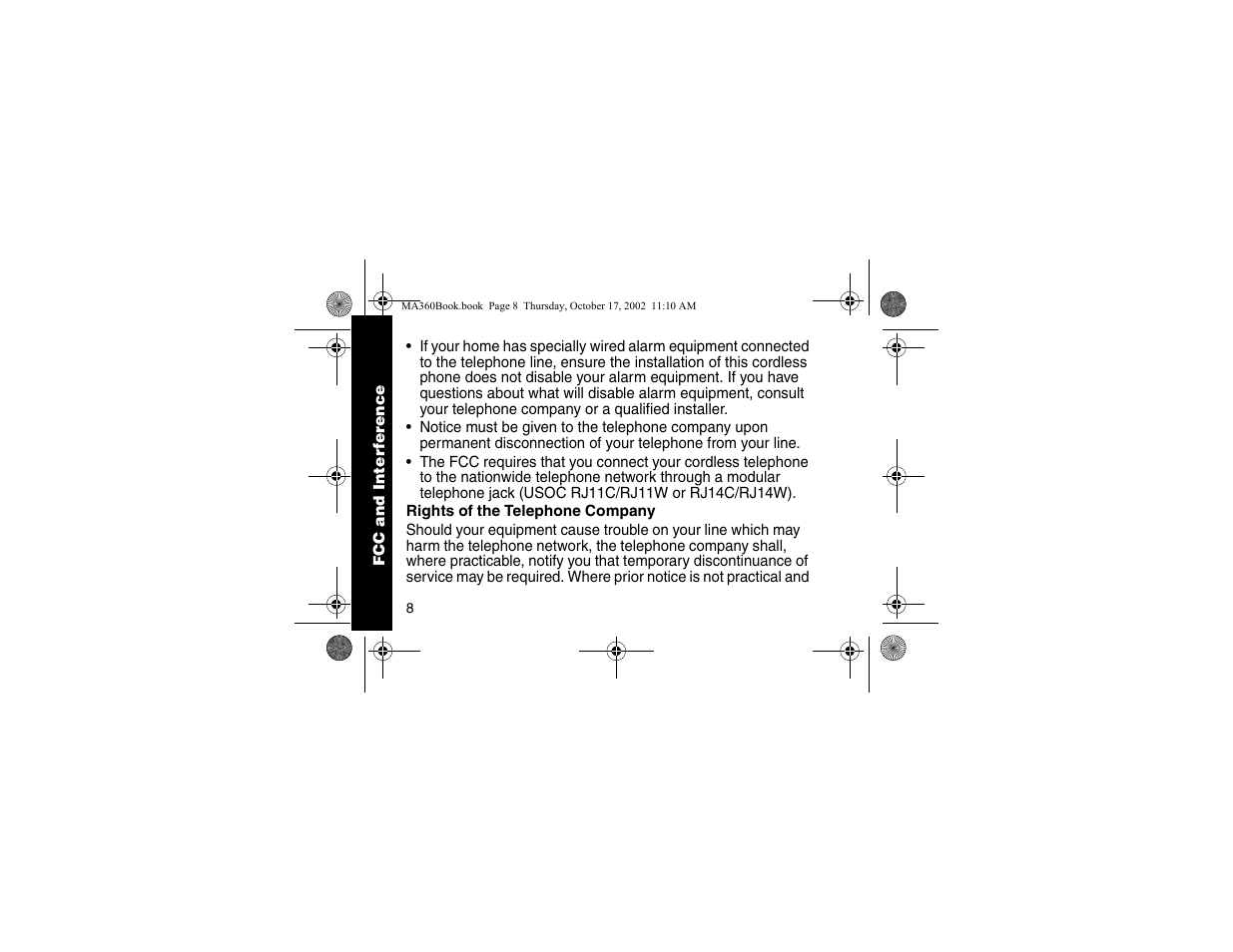 Motorola MA360 Series User Manual | Page 12 / 68