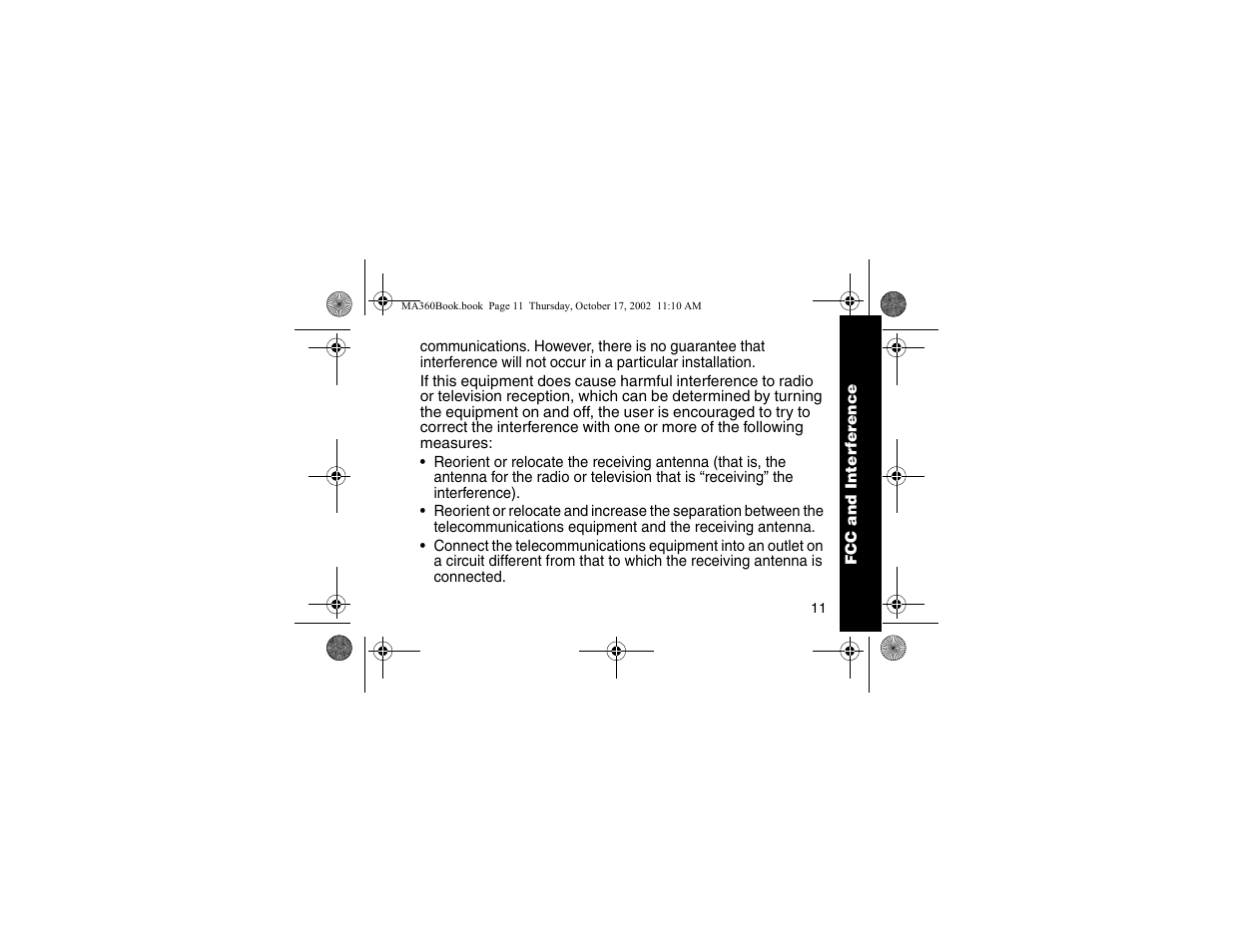 Motorola MA360 Series User Manual | Page 15 / 68