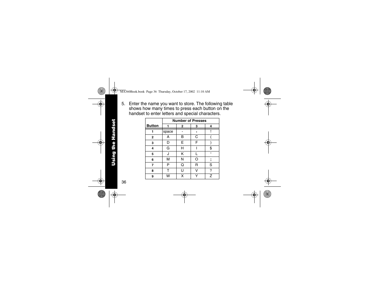 Motorola MA360 Series User Manual | Page 40 / 68