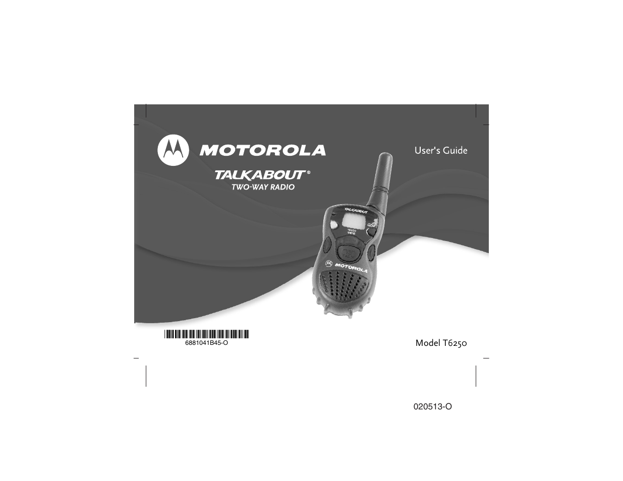 Motorola T6250 User Manual | 68 pages