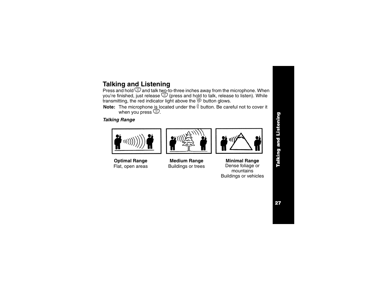 Talking and listening | Motorola T6250 User Manual | Page 29 / 68
