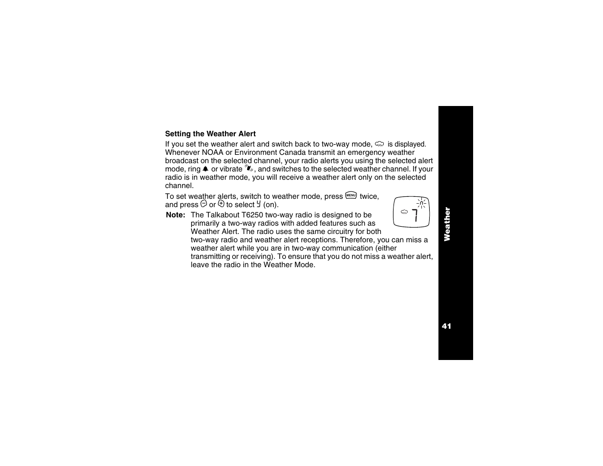 Motorola T6250 User Manual | Page 43 / 68