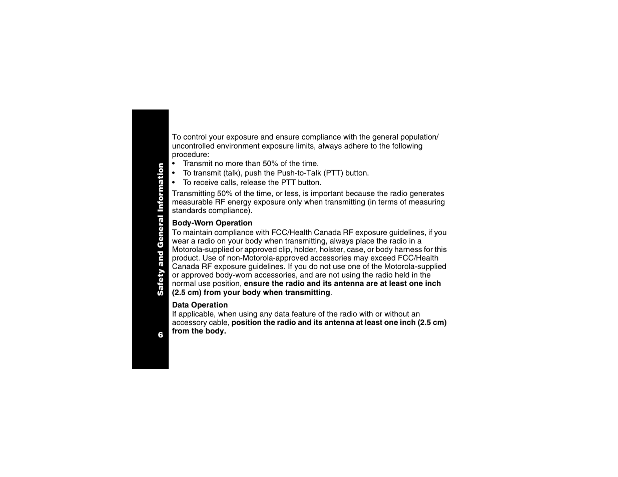 Motorola T6250 User Manual | Page 8 / 68