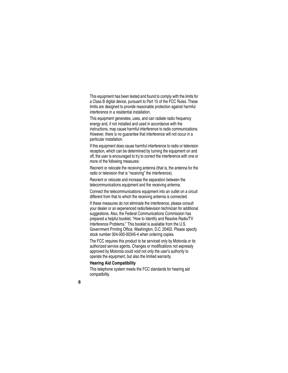 Re l im in a r y | Motorola MD470 Series User Manual | Page 8 / 62