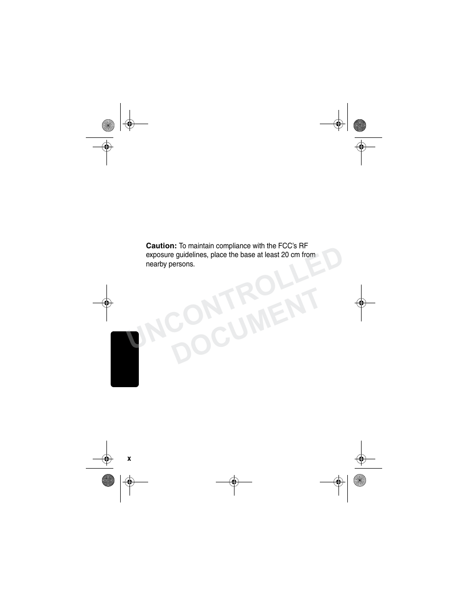 Uncontrolled document | Motorola MD790 Series User Manual | Page 11 / 70