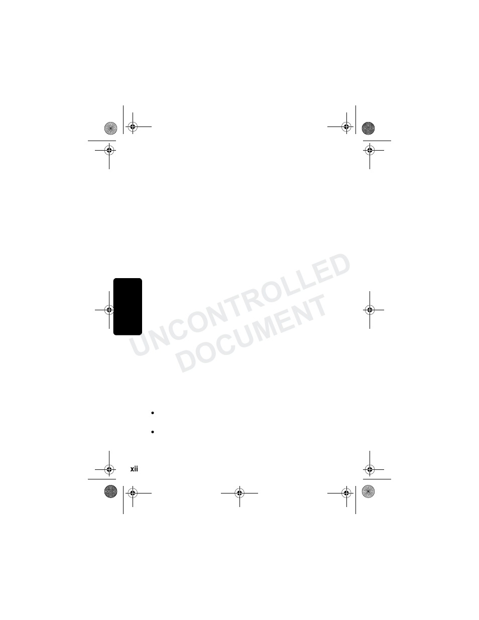 Uncontrolled document | Motorola MD790 Series User Manual | Page 13 / 70