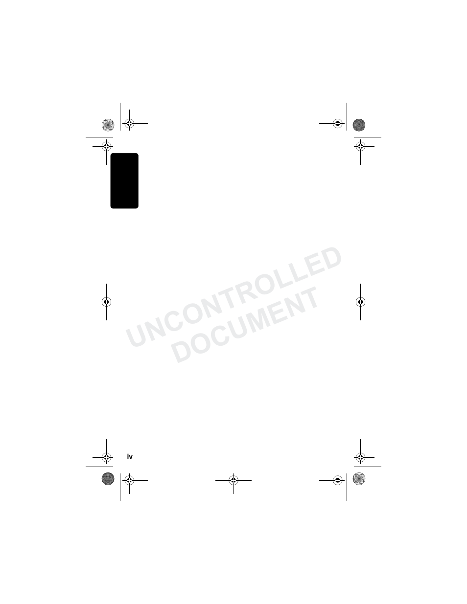 Uncontrolled document | Motorola MD790 Series User Manual | Page 5 / 70