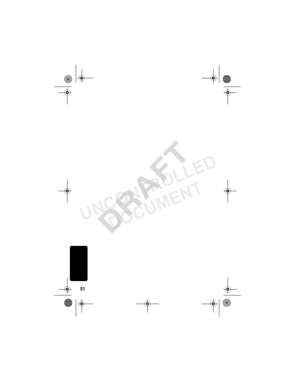 Draf t, Uncontrolled document | Motorola MD790 Series User Manual | Page 67 / 70