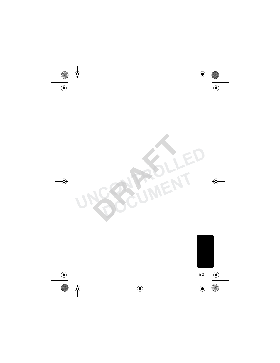 Draf t, Uncontrolled document | Motorola MD790 Series User Manual | Page 68 / 70