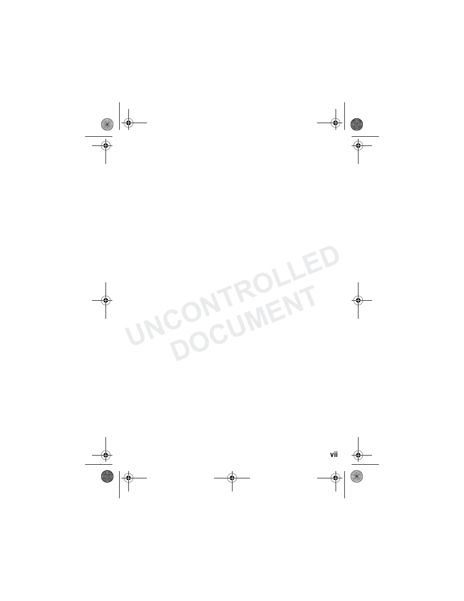 Uncontrolled document | Motorola MD790 Series User Manual | Page 8 / 70