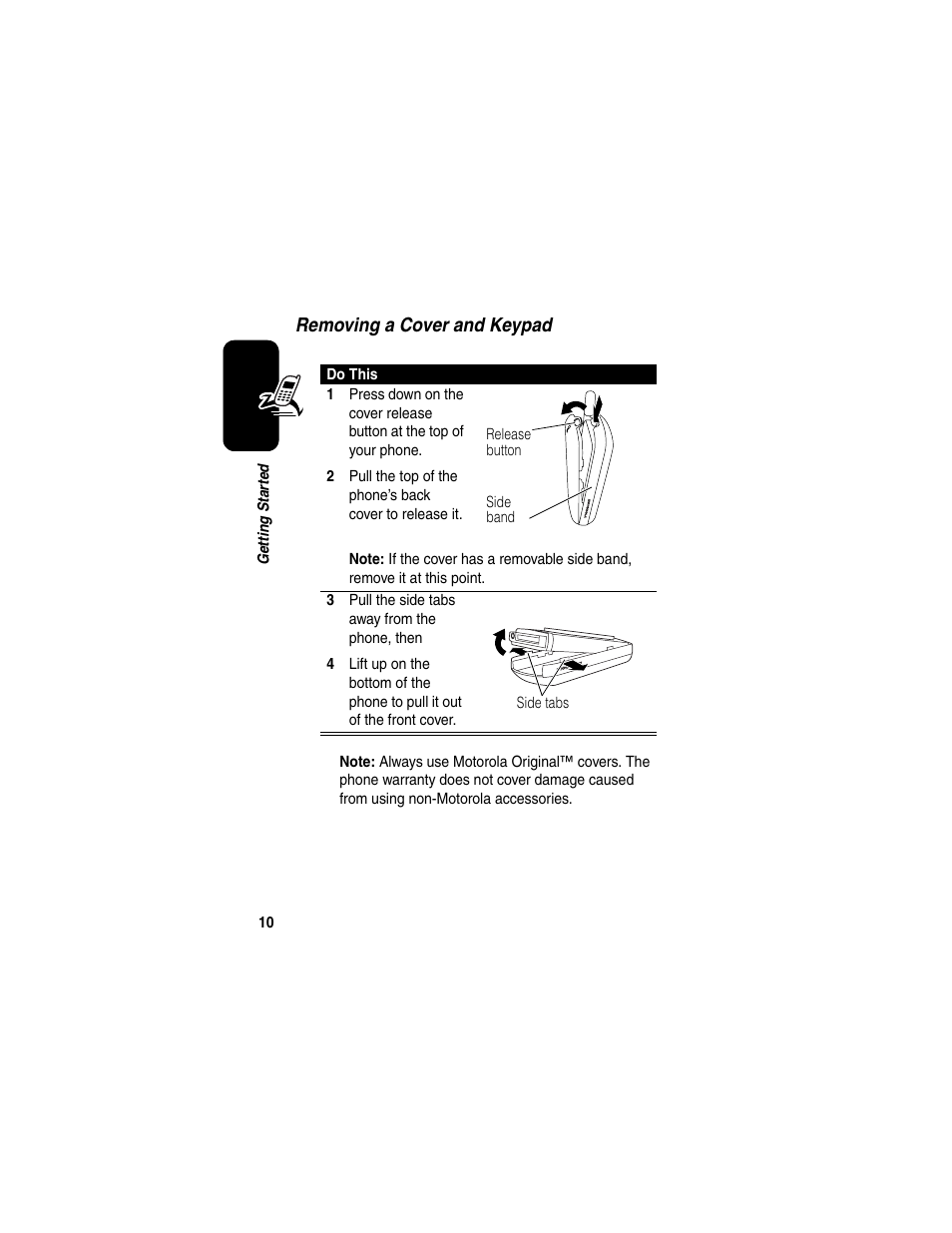Motorola CDMA User Manual | Page 12 / 74
