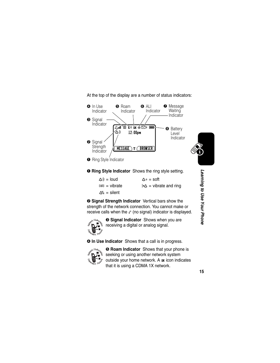 Motorola CDMA User Manual | Page 17 / 74