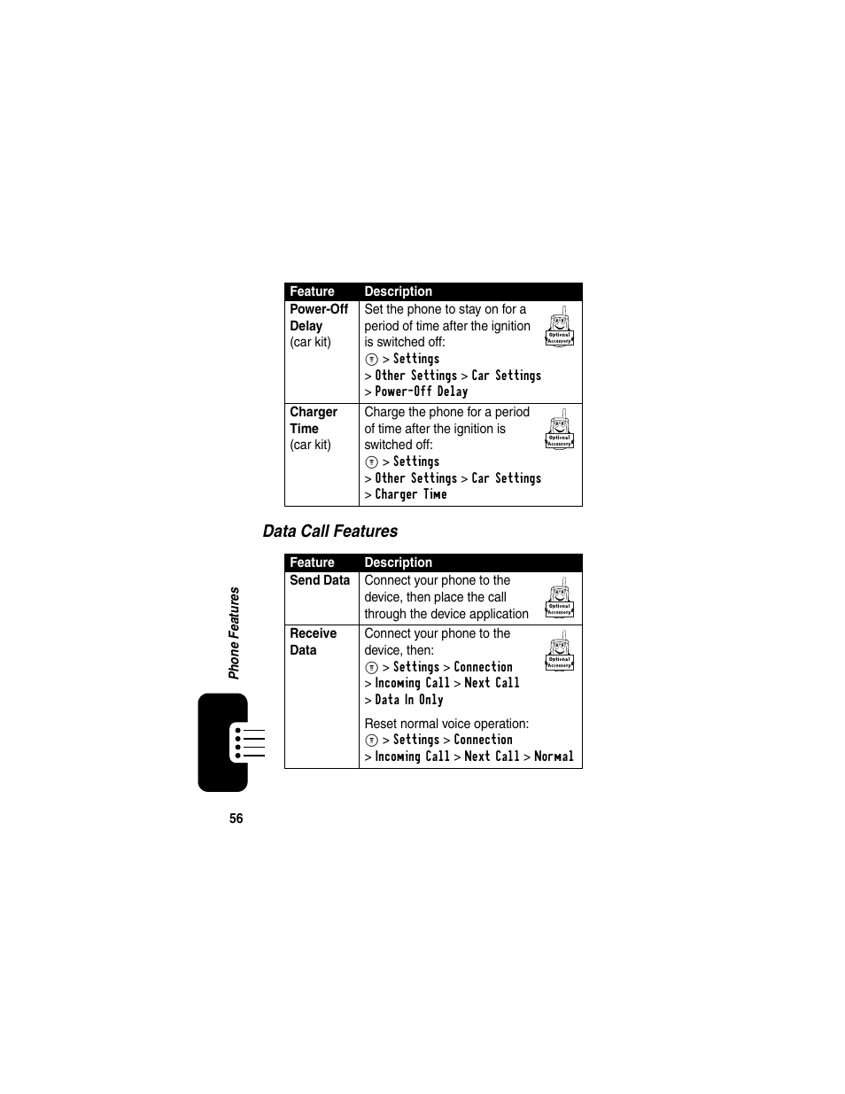 Motorola CDMA User Manual | Page 58 / 74