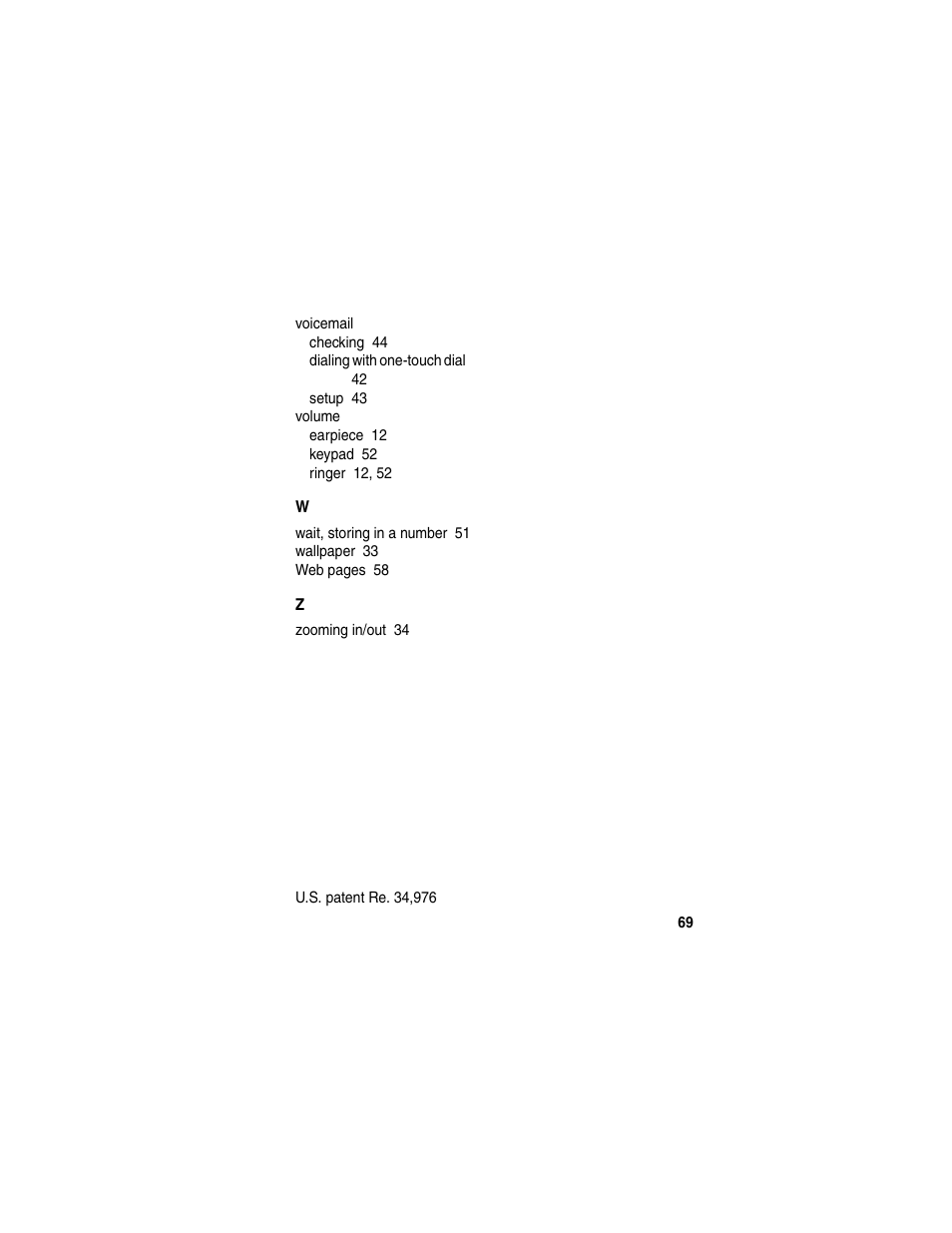 Motorola CDMA User Manual | Page 71 / 74