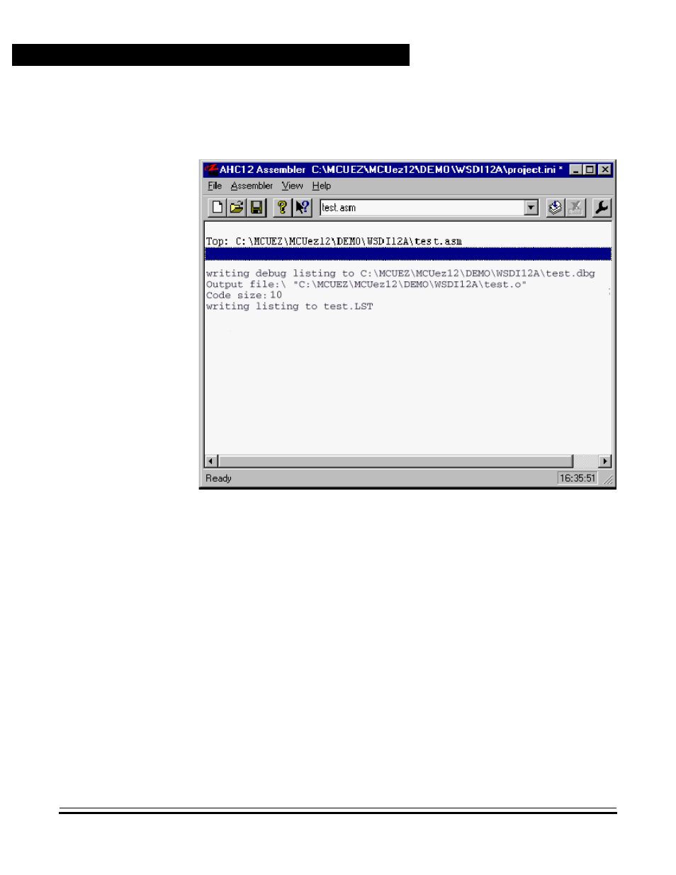 Assembling a file, General information | Motorola HC12 User Manual | Page 32 / 328