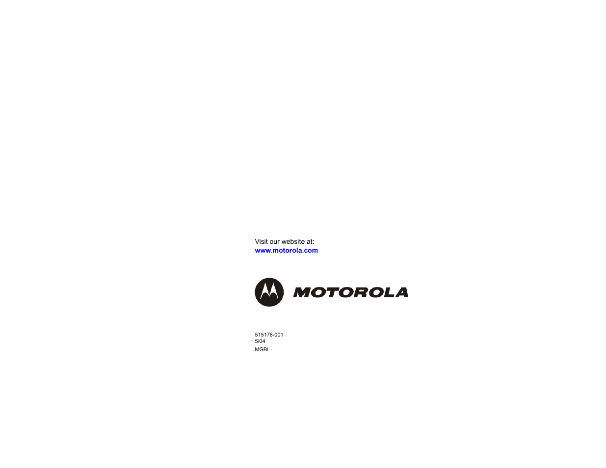 Motorola SB5100 Series User Manual | Page 72 / 72