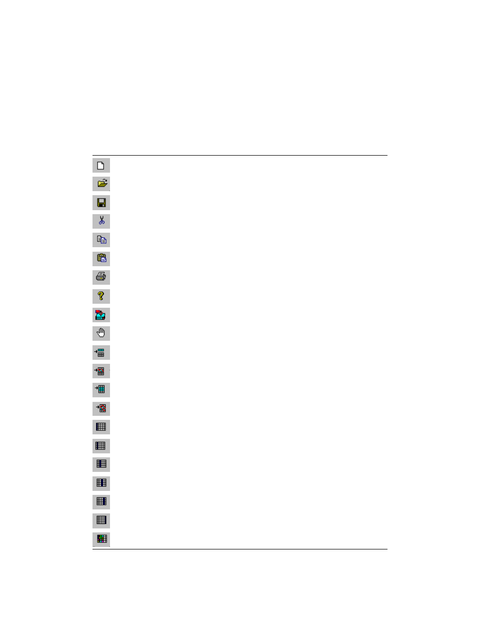 Icons | Motorola 68P02958C00-B User Manual | Page 139 / 474