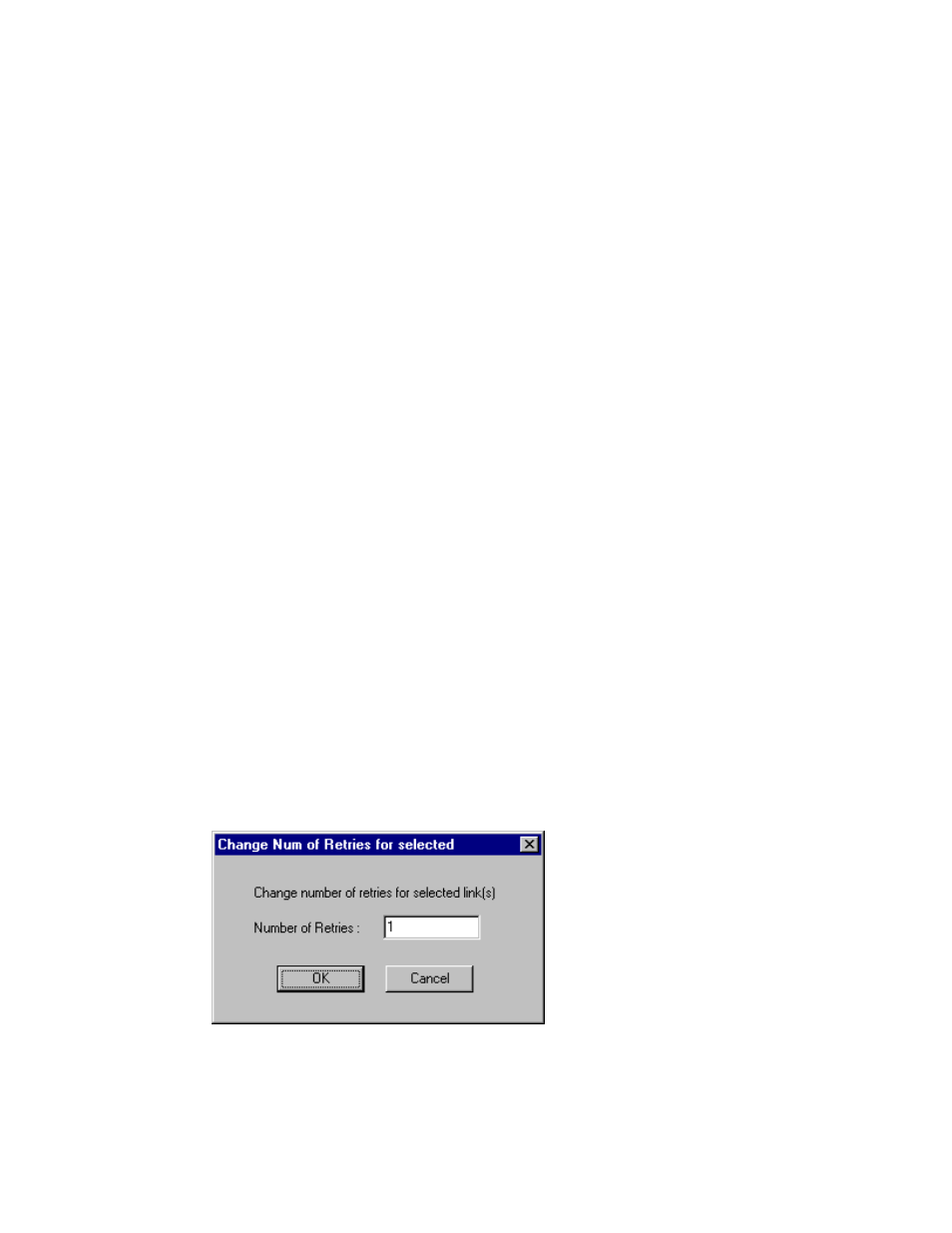 Delete site, Delete group of sites, Change retries value | Motorola 68P02958C00-B User Manual | Page 144 / 474
