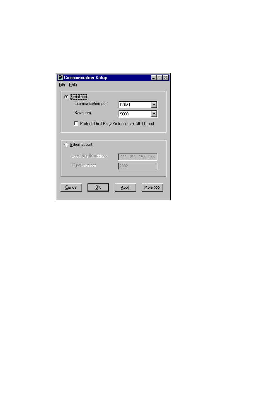 Communication setup | Motorola 68P02958C00-B User Manual | Page 193 / 474