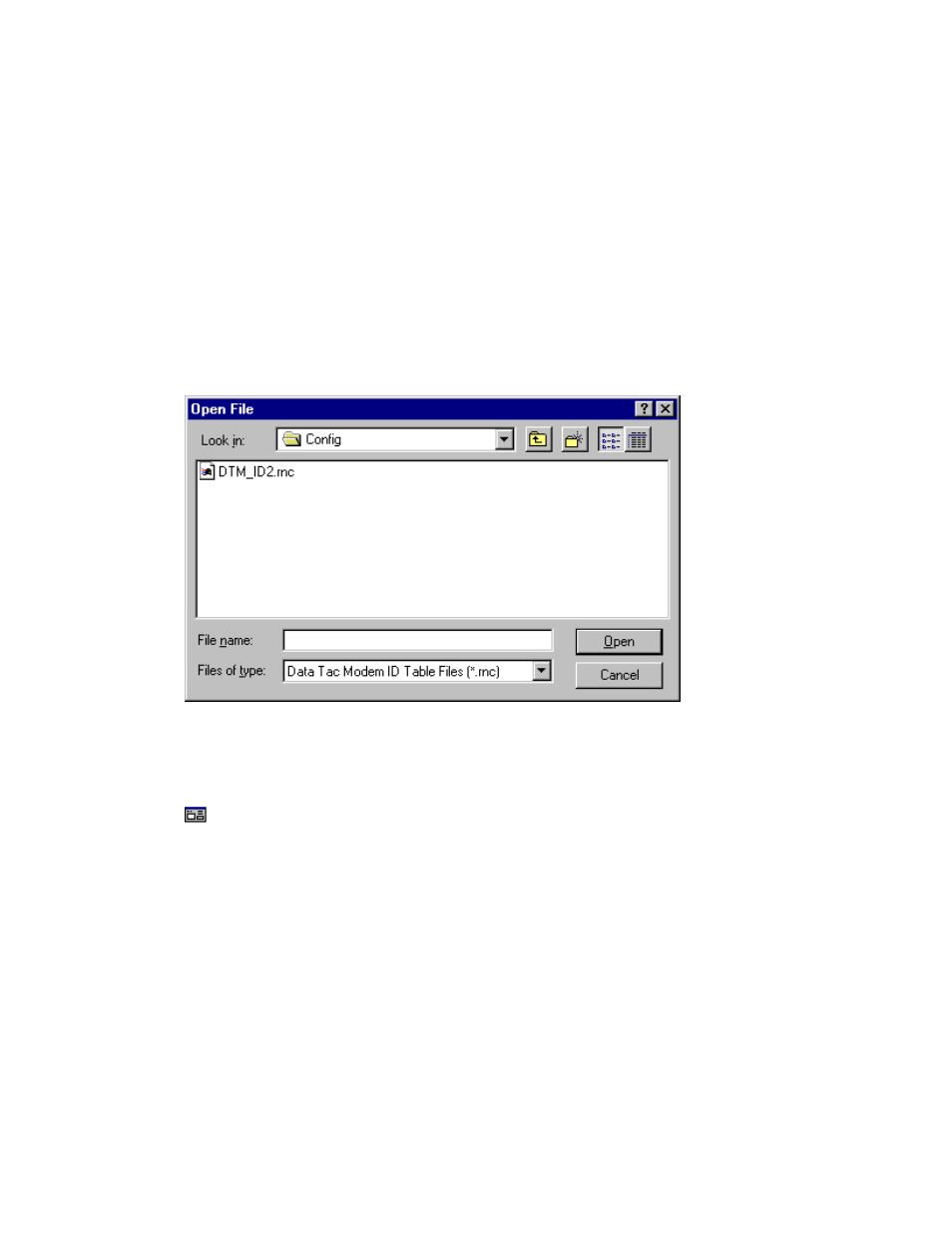 File menu, Open | Motorola 68P02958C00-B User Manual | Page 205 / 474